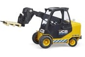 Spielzeugauto - Bruder JCB Telefork with pallet - BR2512