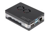 Gehäuse - Joy-It Manetic Plastic Case With Dual Fan - Gehäuse - Transparent - RB-CaseP4+03B