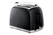 Toaster - Russell Hobbs Toaster Honeycomb Black 2 Slice - 26061-56