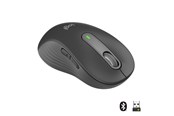 Maus - Logitech Signature M650 Large Wireless Graphite (Left Handed) - Maus (Schwarz) - 910-006239