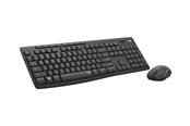 Tastaturen - Logitech MK295 Silent - keyboard and mouse set - QWERTZ - Swiss - graphite - Tastatur & Maus Set - Schweiz - Schwarz - 920-009796