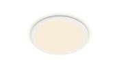 Lampen - Philips Superslim CL550 Ceiling lamp Ø250 mm LED 15W 2700K SceneSwitch IP44, White - 929002667401