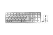 Tastaturen - Cherry DW 9100 - Tastatur & Maus Set - Nordisch - Weiss - JD-9100PN-1