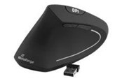 Maus - MediaRange - vertical mouse - 2.4 GHz - black - Vertical mouse (Schwarz) - MROS233