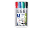 Utensilien zum Schreiben und Zeichnen - Staedtler Flipchart marker Lumocolor 4pcs.box - 356 B WP4