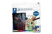 Utensilien zum Schreiben und Zeichnen - Staedtler Coloured pencil soft24pcs 100% PEFC - 149C C24