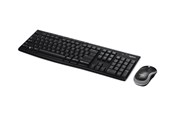 Tastaturen - Logitech MK270 Wireless Combo - keyboard and mouse set - Swiss - Tastatur & Maus Set - Schweiz - Schwarz - 920-004534