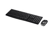 Tastaturen - Logitech MK270 Wireless Combo - keyboard and mouse set - Swiss - Tastatur & Maus Set - Schweiz - Schwarz - 920-004534