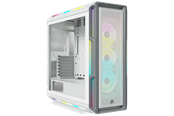 Gehäuse - Corsair iCUE 5000T RGB - White - Gehäuse - Miditower - Weiß - CC-9011231-WW