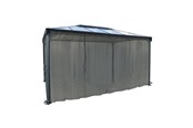 Gartengeräte - Canopia Mosquito net for Martinique 4300 & Milano 4300 rectangular garden gazebo Palram - 540-095
