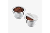 Kaffeezubereitung - GEFU Kaffeekapseln 2 Stk. wiederverwendbar, Edelstahl - G12721