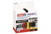 Klebeband und Kleber - tesa On & Off Extra Strong 50mm x 100cm Black - 55229-00000-02
