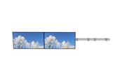 Wandhalterungen, AV-Halterungen & AV-Möbel - HI-ND Videorow - bracket - for 3 LCD displays - Max 60 kg - recommended for 43" - VR4300-0301