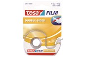 Klebeband und Kleber - tesa film double-sided tape 7.5m x 12mm Transparent  + dispenser - 57912-00000-02