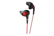 Kopfhörer/Headsets - JVC In Ear Gumy Sport Headphones - Black/Red - HA-EN10BE