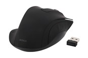 Maus - Deltaco MS-710 - Mouse optical 3 buttons wireless USB Black - Maus (Schwarz) - MS-710