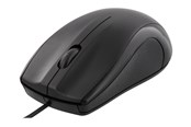 Maus - Deltaco Wired Optical Mouse 3 buttons with scroll - Maus (Schwarz) - MS-711