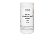 Systemzubehör - Deltaco Hand disinfectant wet wipes 100 pc - CK1036