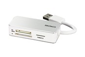 Speicherkarten Lesegerät/Adapter - Deltaco UCR-147 - Card reader (MS PRO MS PRO Duo TransFlash SDHC microSDHC)  USB 3.0 - UCR-147