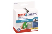Kleiderbügel und Haken - tesa On & Off Universal 20mm x 250cm White - 55225-00002-01