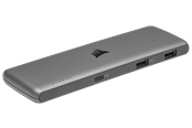 USB-Hubs - Corsair USB100 7-Port USB Type-C/USB Type-A Expansion Hub USB-Hubs - USB 3.1 - 7 - Grau - CU-9000003-EU
