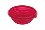 Hunde - Trixie Travel bowl silicone 1 l/ø 18 cm - Assorted - TX25012