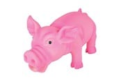 Hunde - Trixie Pig animal sound latex/polyester fleece 17 cm - Assorted - TX35490