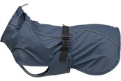 Hunde - Trixie BE NORDIC Husum Hunderegenmantel Dunkelblau Größe L: Bauchumfang 78-89cm Rückenlänge: 62cm - 680217