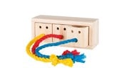 Nagetiere - Trixie Snack cube wood 16 × 6 × 7 cm - TX62815