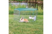 Nagetiere - Trixie Schutznetz mit Sonnenschutz für Kleintiergehege 6250 & 6253 - TX6251