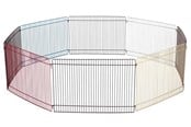 Nagetiere - Trixie Indoor-Freigehege Lackiertes Metall Kleintiere Mäuse Hamster 8x 34x23cm - TX6247