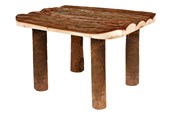 Nagetiere - Trixie Natürlicher Rindenholz-Unterschlupf und Plattform für Kleintiere 30x22x25cm - TX6226