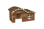 Nagetiere - Trixie House Hanna Natural Wooden Shelter Small Animals 31x19x19cm - TX62052