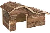 Nagetiere - Trixie House Hanna Natural Wooden Shelter Small Animals 26x16x15cm - TX62051
