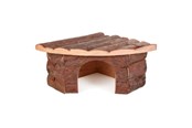 Nagetiere - Trixie Jesper corner house large hamsters bark wood 32 × 13 × 21/21 cm - TX62042