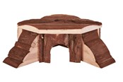 Nagetiere - Trixie Eckhaus Thordis Gemütliches Versteck für Kleintiere 21x7x19cm - TX6175
