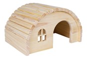 Nagetiere - Trixie House nail-free large hamsters wood 29 × 17 × 20 cm - TX61272