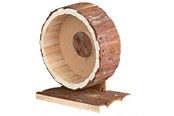 Nagetiere - Trixie Exercise wheel mice bark wood ø 22 cm - TX61035
