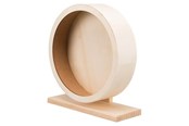 Nagetiere - Trixie Wooden Exercise Wheel Small Animals 33cm - TX60924
