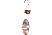 Vogelkäfige, Vogelhäuser & Zubehör - Trixie Vogelfutterspirale, 2 Fettkugeln, Metall, ø 7 × 35 cm - Verschiedene Farben - TX55617