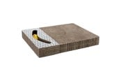 Katzen - Trixie Scratching Cardboard With Toys White 38 x 30 cm - TX48006