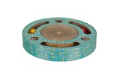Katzen - Trixie Kratztrommel ø 33 × 5.5 cm blau - TX48004