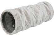 Katzen - Trixie Playing tunnel plush ø 22 × 60 cm grey - TX42982
