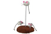 Katzen - Trixie Mice on springs plush catnip ø 15 × 22 cm - TX4070