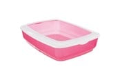 Katzen - Trixie Brisko cat litter tray with rim 38 × 11 × 50 cm - Assorted - TX40394