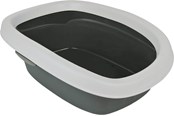 Katzen - Trixie Katzentoilette Carlo, mit Rand Gr. 2 - TX40121