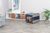 Hunde - Trixie Hundebox Twister Faltbar Polyester Pop-Up Reisebox Klein 45x45x64cm - TX39692