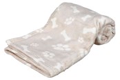 Hunde - Trixie Dog Blanket Kenny Plush Beige 75x50cm - TX37162
