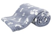 Hunde - Trixie Dog Blanket Kenny Plush Blue 100x75cm - TX37091
