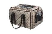 Hunde - Trixie Maxima carrier enlargeable 33 × 32 × 54 cm beige/brown - TX28903